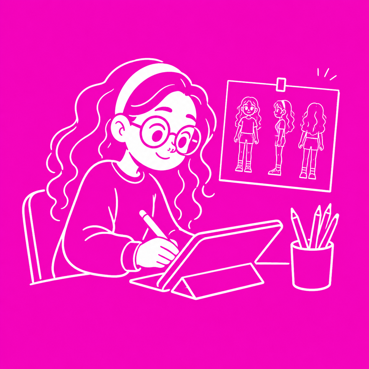 Projetos de criação de personagens